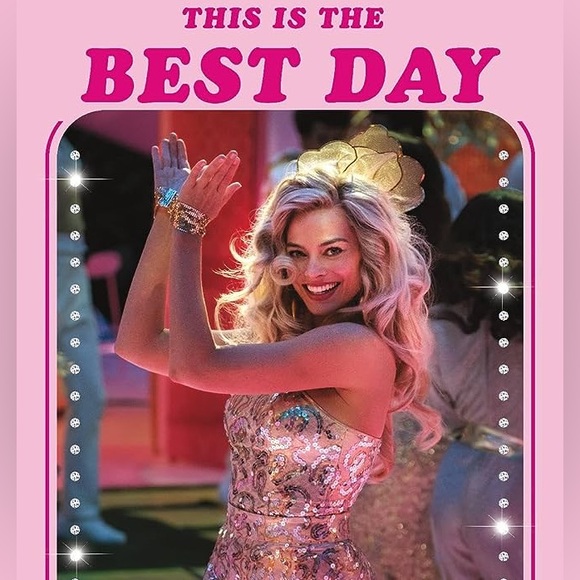 Mattel Other - NEW Barbie The Movie Wall Poster Best Day Ever Mattel Margot Robbie Trends Decor